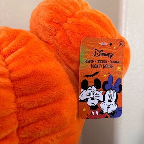 Disney Mickey Mouse Halloween Spooktacular Pumpkin 12” Plush NWT - Picture 9 of 11